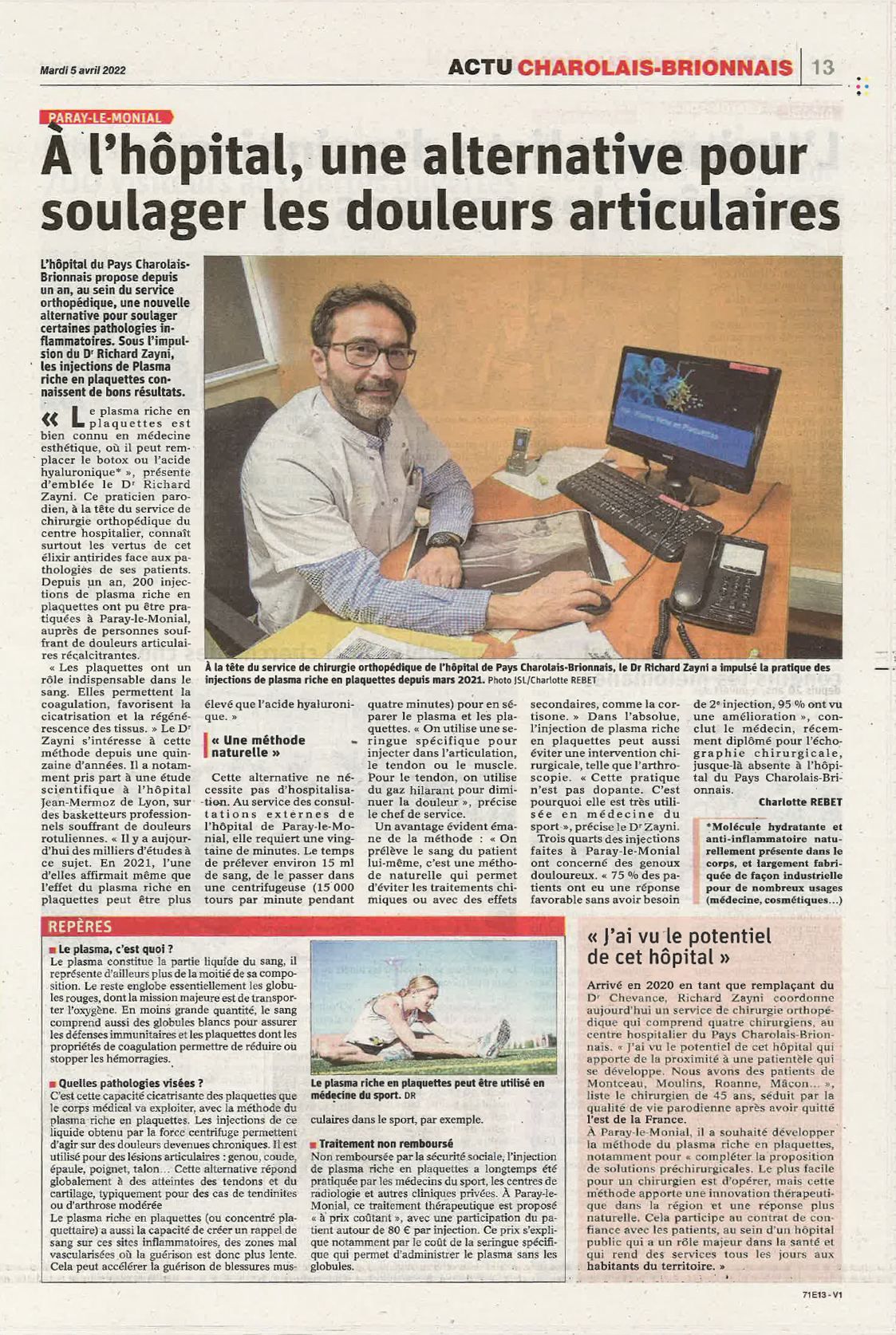 Article du JSL du 05-04-22 - Complet