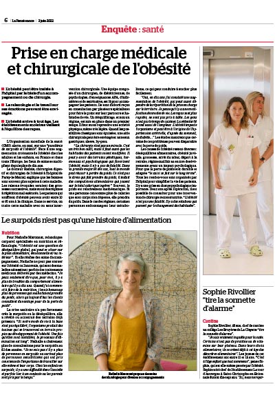 Article de presse - Bariatrie