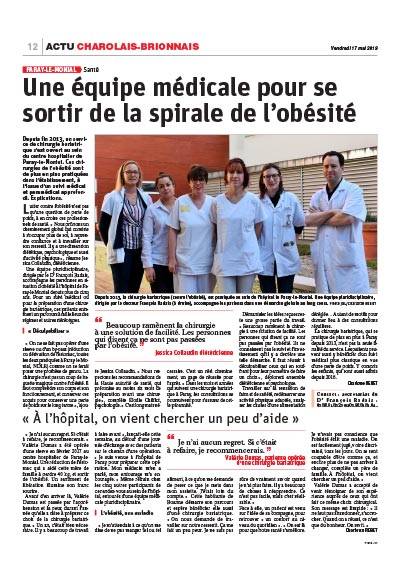 Article de presse - Bariatrie